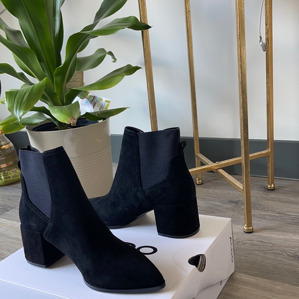 Black booties! Size 8.5